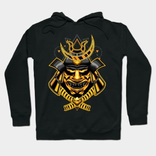 samurai mask vector Hoodie